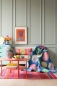 Preview: Tilda Patchwork Stoff Baumwolle - Bloomsville Cottonbloom Petrol